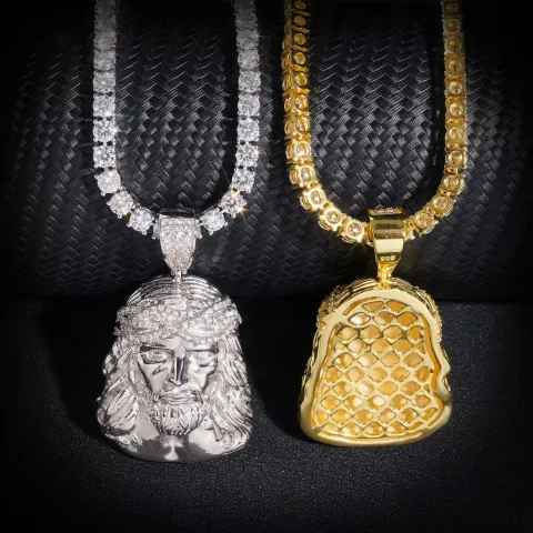 Perennialist's Christ Pendant — detail 2