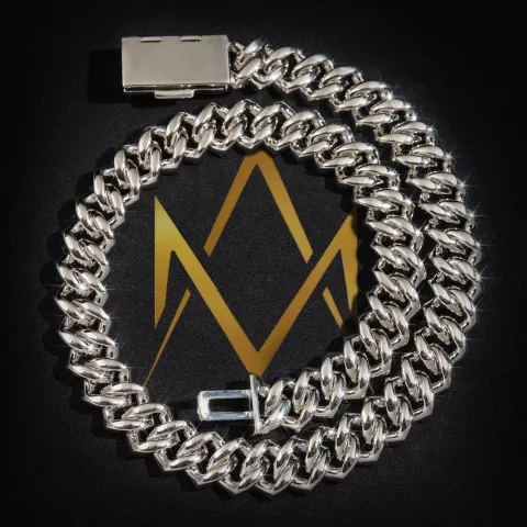 Regent's Cuban Link Chain · 18 mm — detail 3