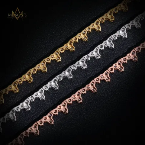 Sanctum Tennis Link Chain — detail 3