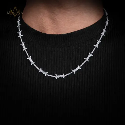 Schismatic’s Tennis Link Chain — detail 4