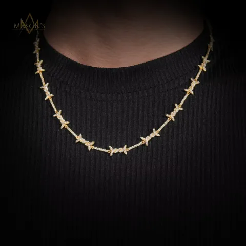 Schismatic’s Tennis Link Chain — detail 5