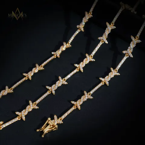 Schismatic’s Tennis Link Chain — detail 3