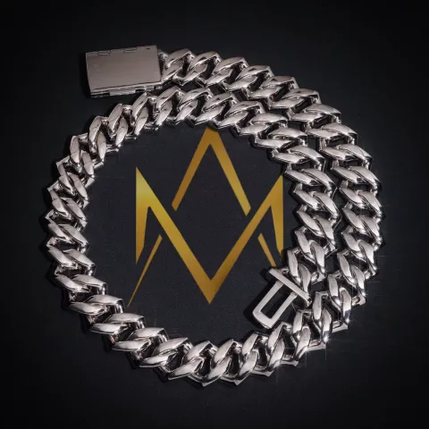 Sovereign's Cuban Link Chain · 18 mm — detail 4