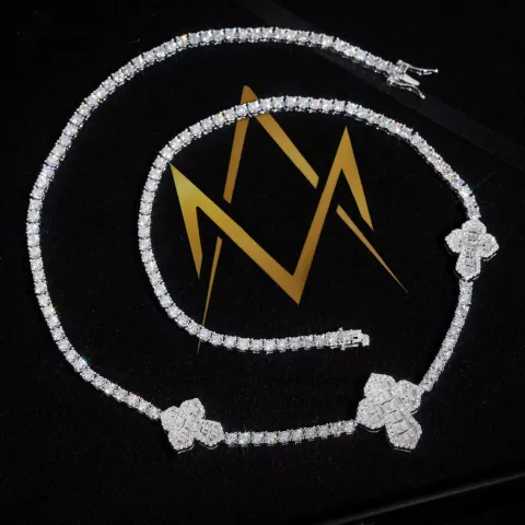 Triune Tennis Link Chain