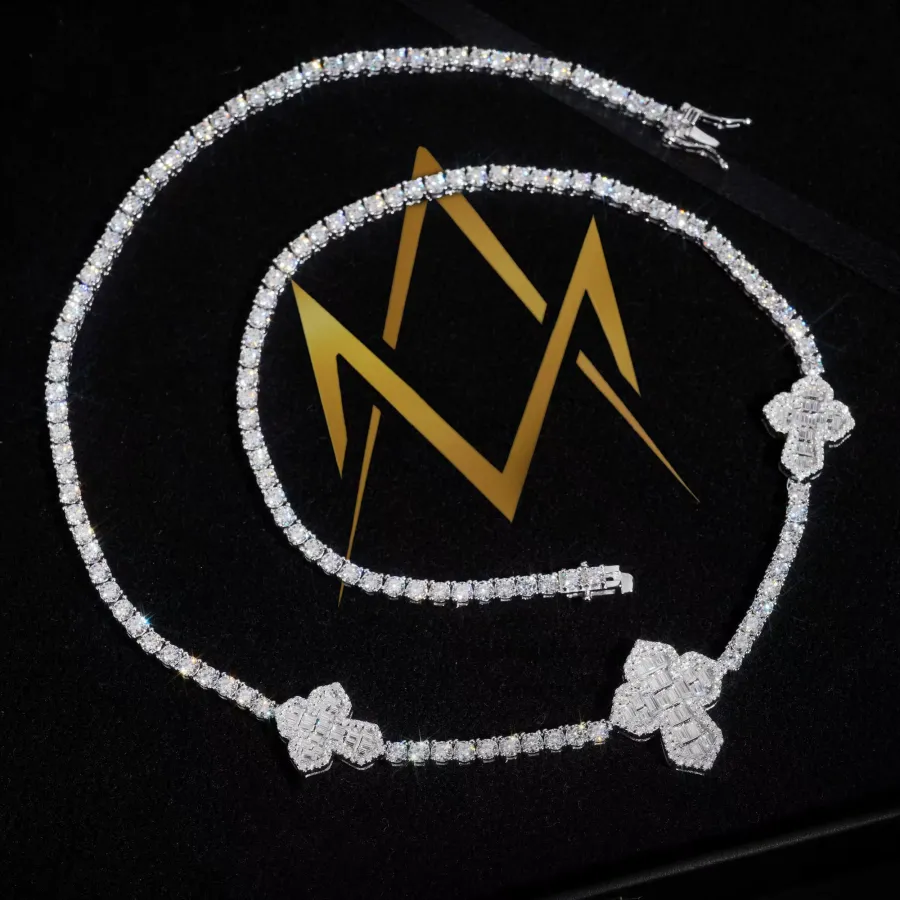 Triune Tennis Link Chain