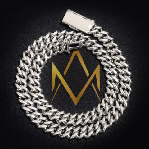 Verity Baguette Link Chain  · 12 mm — detail 4