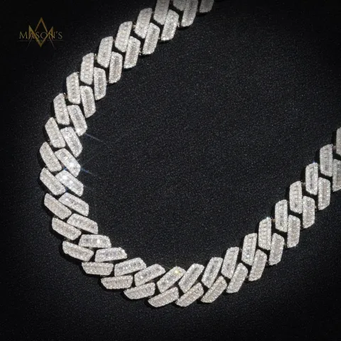 Verity Baguette Link Chain  · 12 mm — detail 5