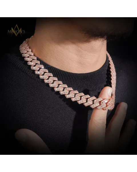 Verity Baguette Link Chain · 14 mm