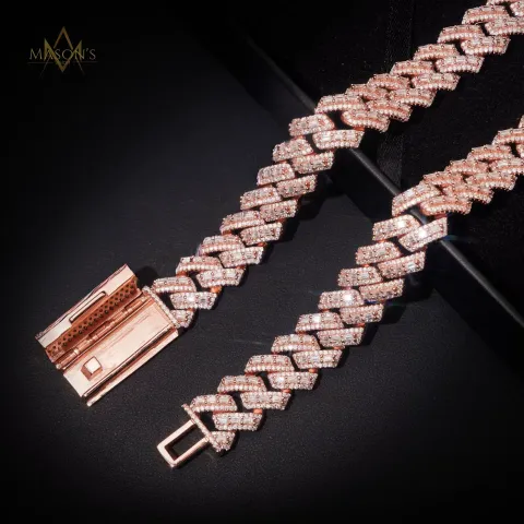 Verity Baguette Link Chain · 14 mm — detail 2