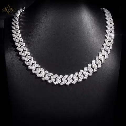 Verity Baguette Link Chain · 14 mm — detail 4