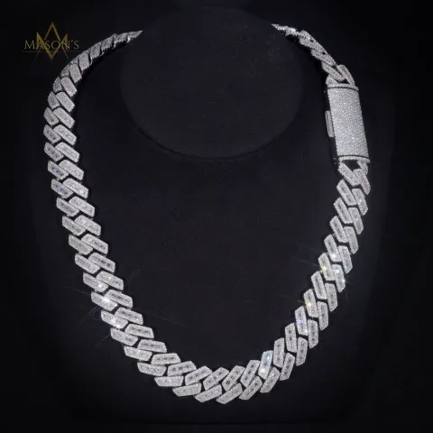 Verity Baguette Link Chain · 18 mm — detail 4