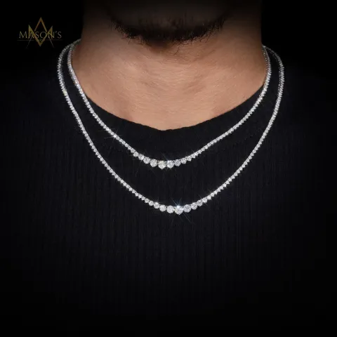Accretion Tennis Link Chain