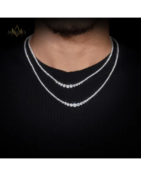 Accretion Tennis Link Chain