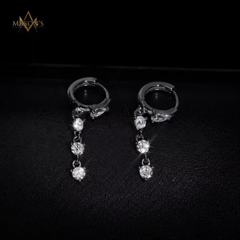 Accretion Drop Earrings — detail 7
