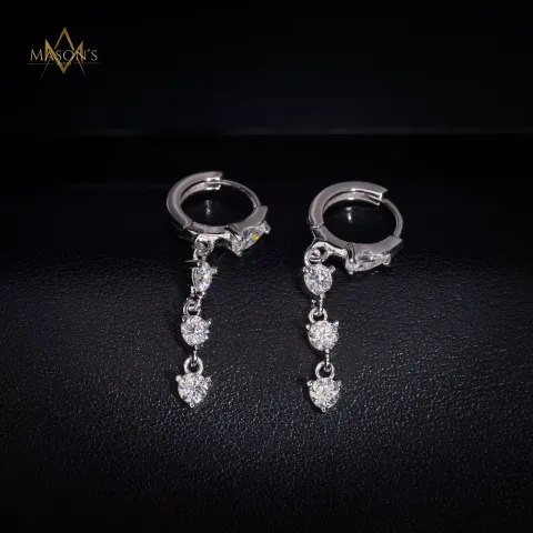 Accretion Drop Earrings — detail 4