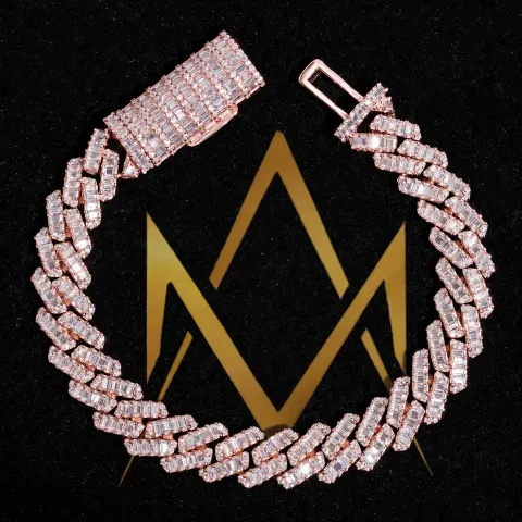 Aegis Baguette Link Bracelet — detail 7