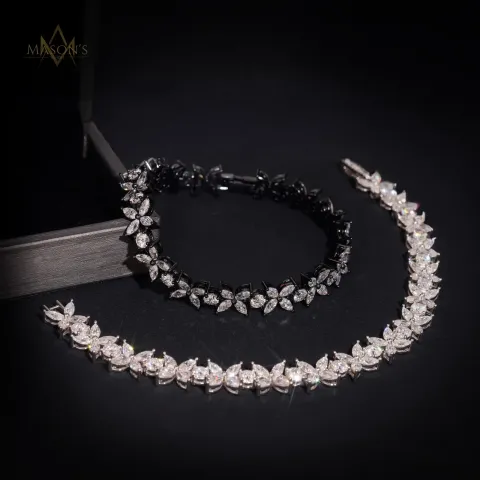Ascetic's Baguette Link Bracelet