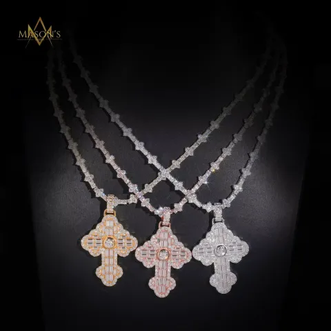 Axiom Cross Pendant — detail 1