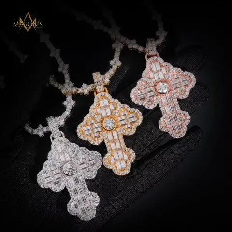 Axiom Cross Pendant — detail 2