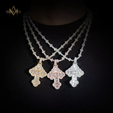 Axiom Cross Pendant — detail 3