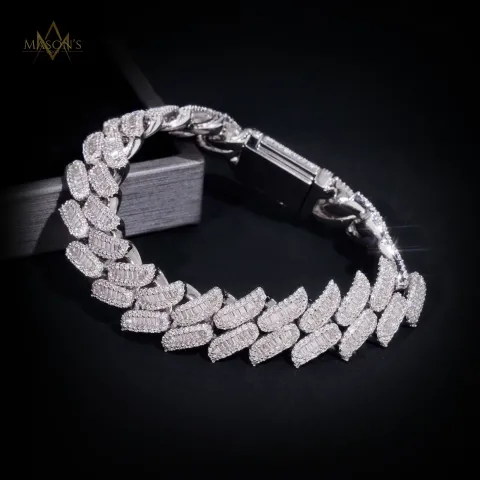 Basileus' Baguette Link Bracelet
