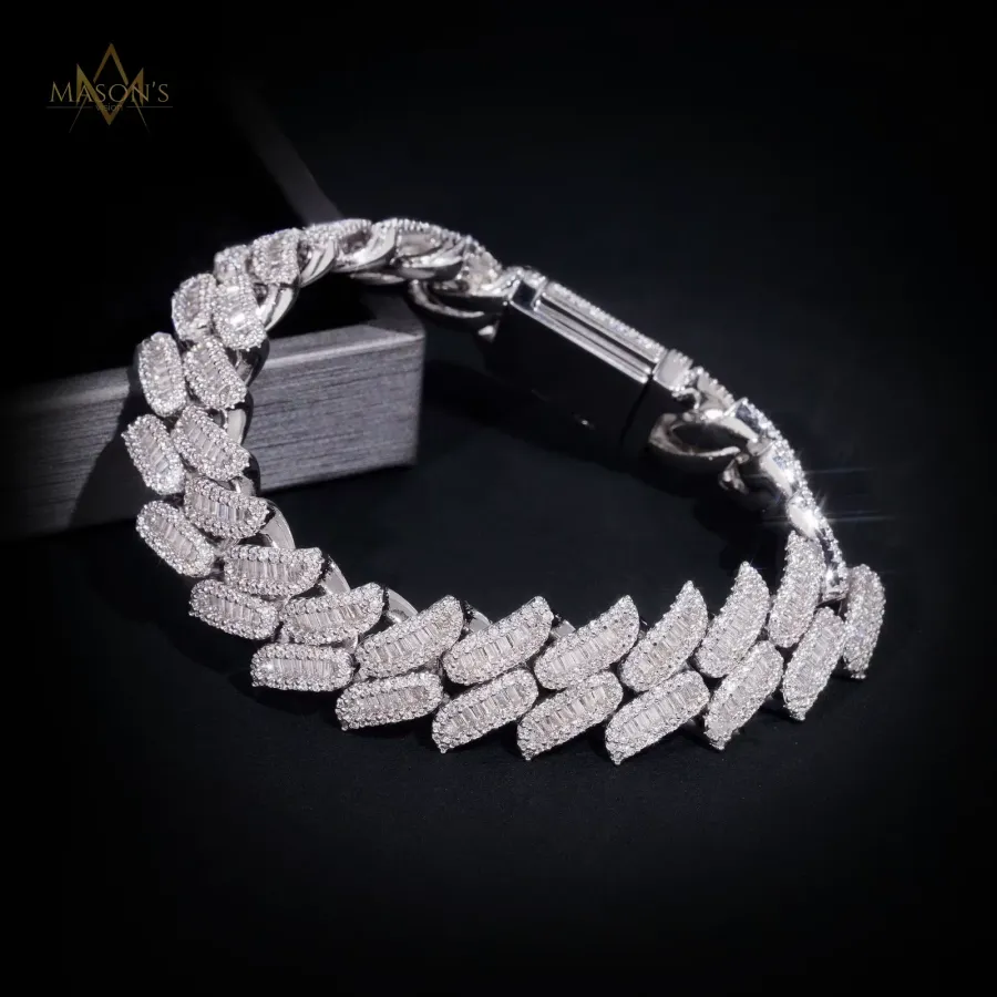 Basileus' Baguette Link Bracelet