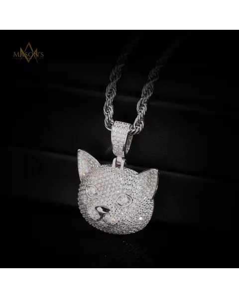 Cardinalis Kitty Pendant
