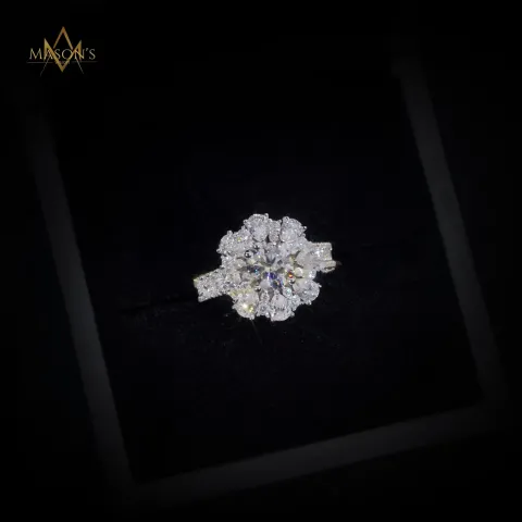 Cardinalis Halo Ring — detail 4