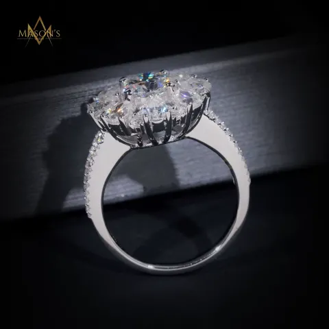 Cardinalis Halo Ring — detail 5