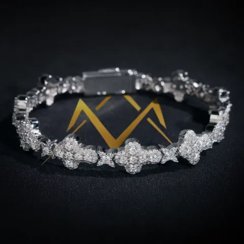 Celestia's Tennis Link Bracelet — detail 6