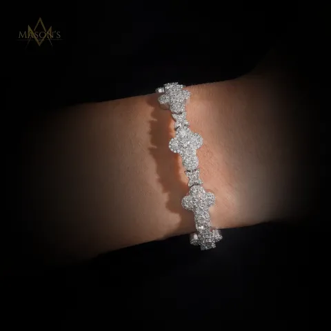 Celestia's Tennis Link Bracelet — detail 2