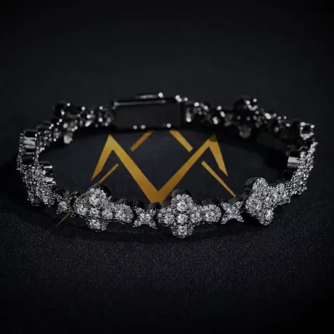 Celestia's Tennis Link Bracelet — detail 9