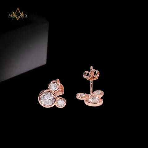 Chevron's Stud Earrings — detail 6