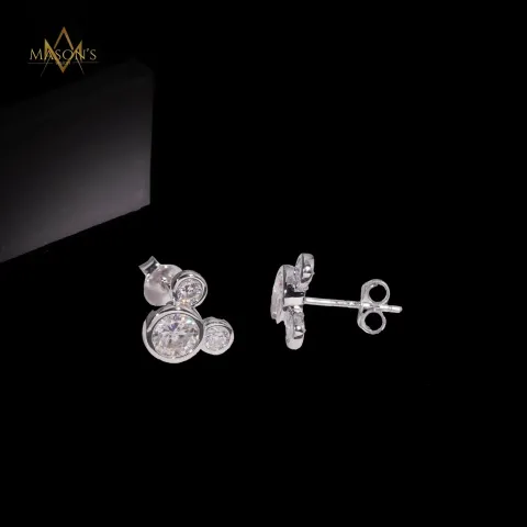 Chevron's Stud Earrings — detail 7