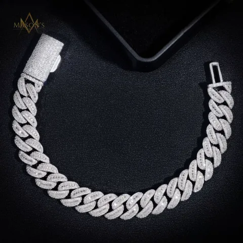 Credence Baguette Link Bracelet · 12 mm
