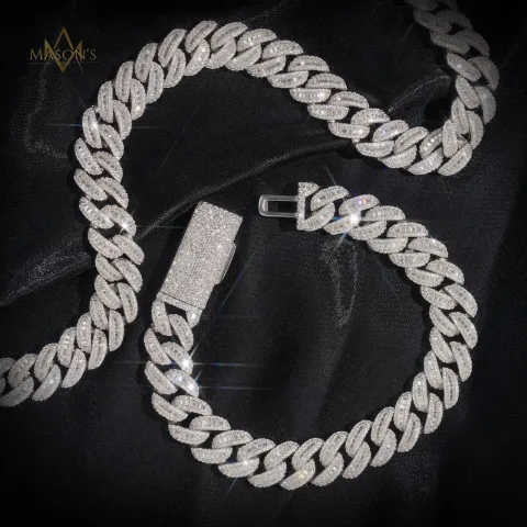 Credence Baguette Link Bracelet · 12 mm — detail 2