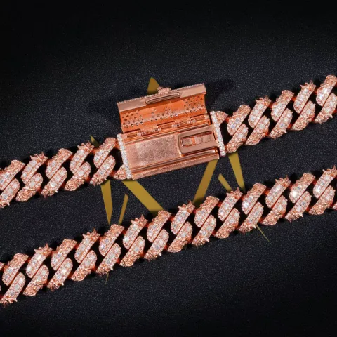 Elysian Baguette Link Bracelet · 15 mm — detail 5