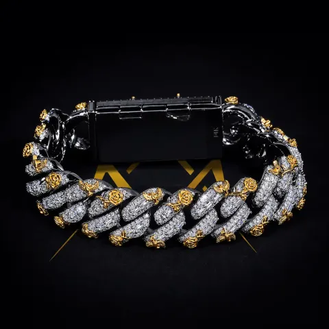 Elysian Baguette Link Bracelet · 15 mm — detail 10
