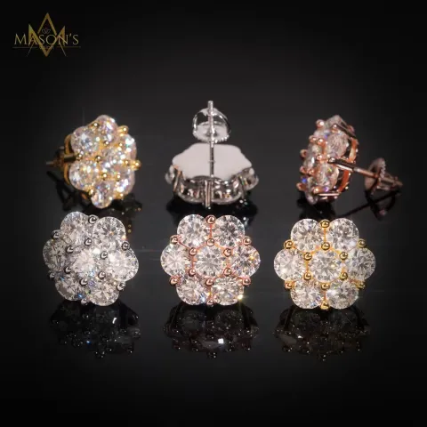 Mediator’s Stud Earrings — detail 1