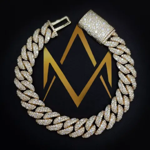 Monarch's Cuban Link Bracelet · 12 mm