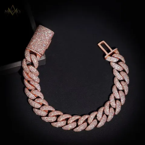 Monarch's Cuban Link Bracelet · 14 mm — detail 6