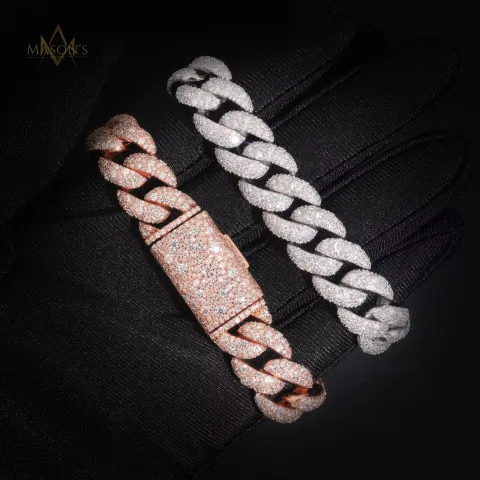 Monarch's Cuban Link Bracelet · 14 mm — detail 1