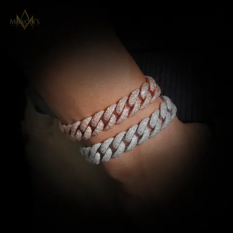Monarch's Cuban Link Bracelet · 14 mm — detail 3