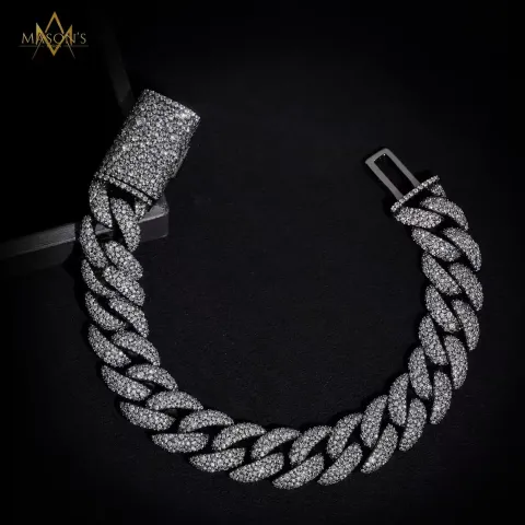 Monarch's Cuban Link Bracelet · 14 mm — detail 7