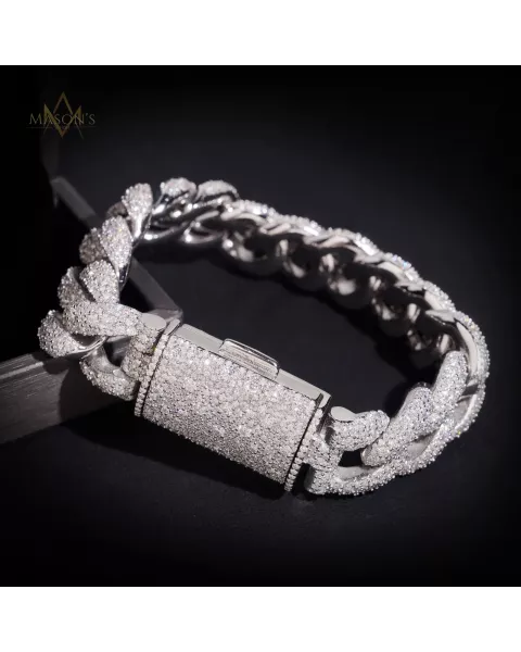 Monarch's Cuban Link Bracelet · 20 mm