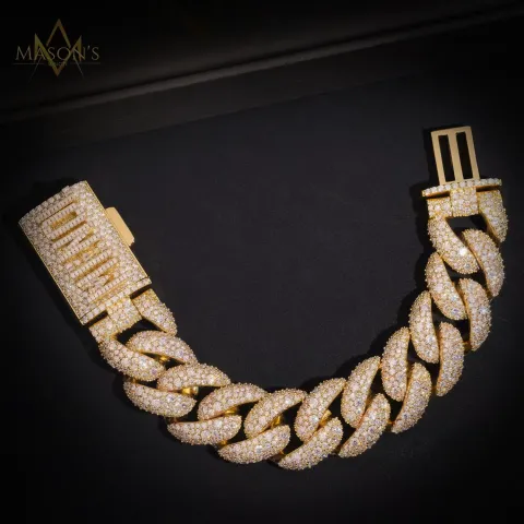 Monarch's Cuban Link Bracelet · 24 mm — detail 7