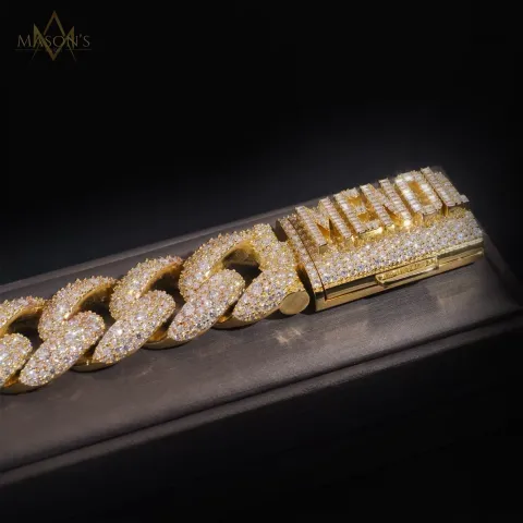 Monarch's Cuban Link Bracelet · 24 mm — detail 3