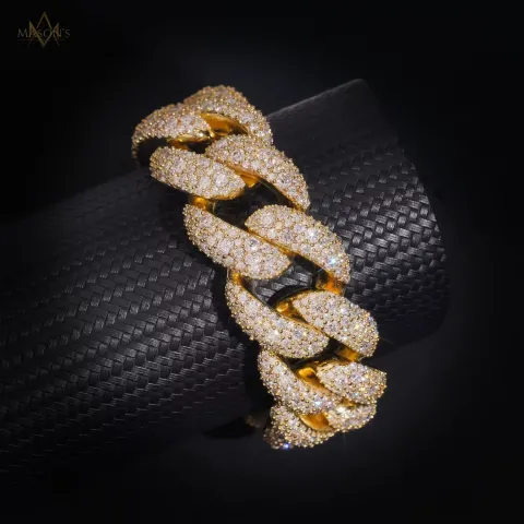 Monarch's Cuban Link Bracelet · 24 mm