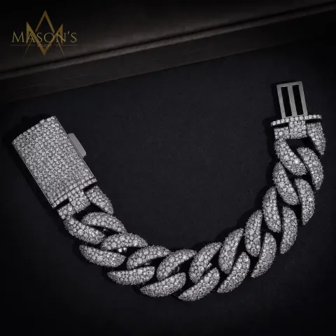 Monarch's Cuban Link Bracelet · 24 mm — detail 9
