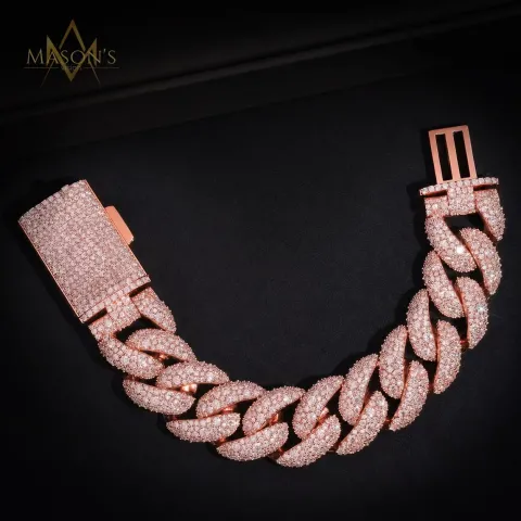 Monarch's Cuban Link Bracelet · 24 mm — detail 8